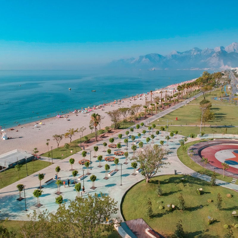 Antalya Konyaaltı Drone view