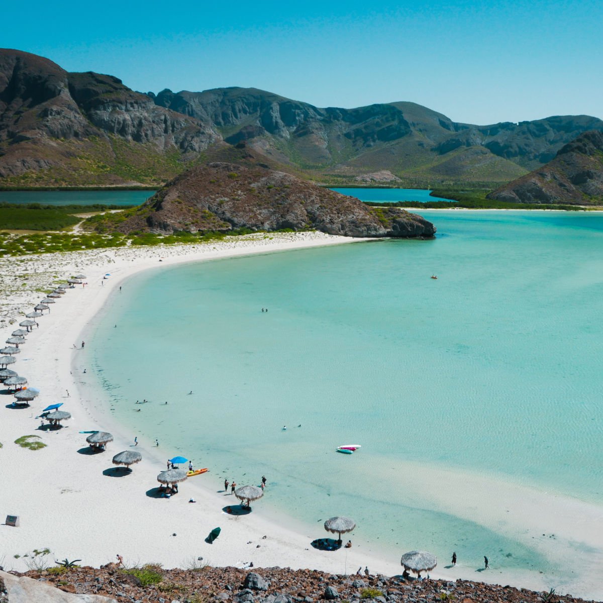 Balandra Beach in La Paz, Mexico