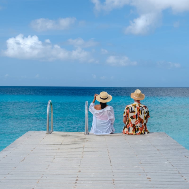 Playa Porto Marie Beach in Curacao,