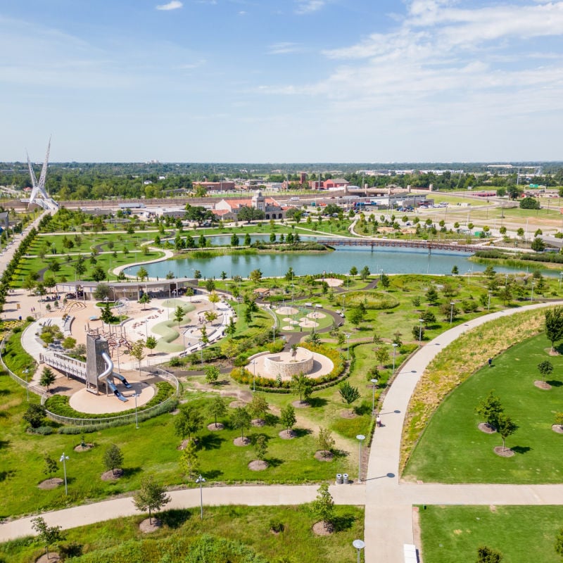 Scissortail Park Oklahoma City 