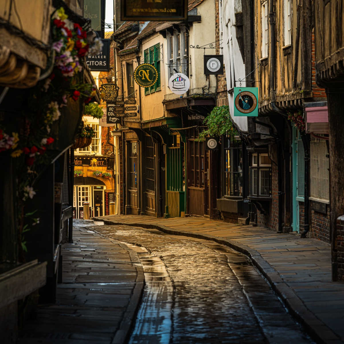 The Shambles Medieval Street in York