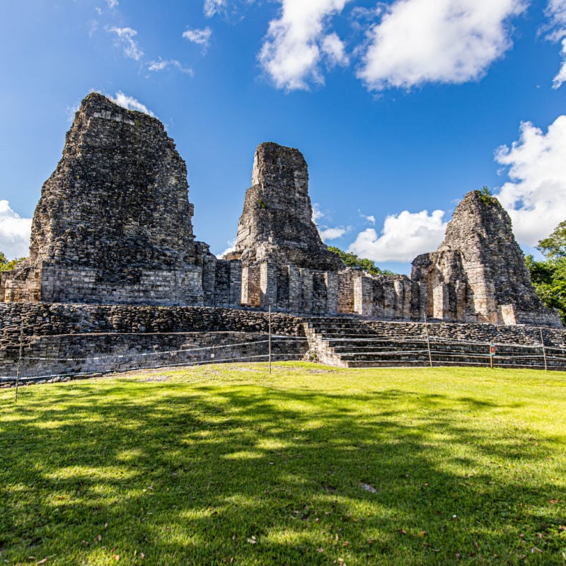 Xpujil ruins outside Chetumal Mexico