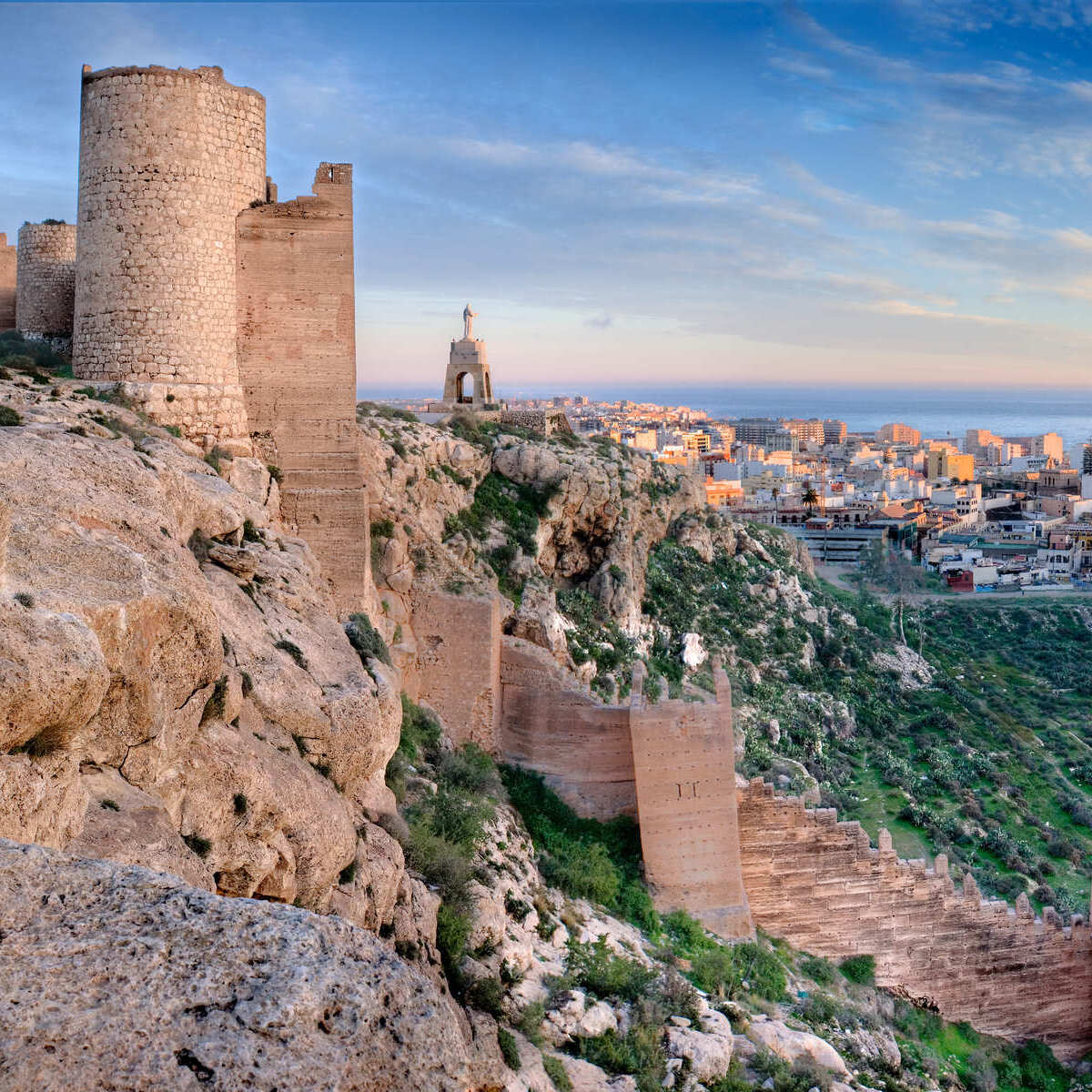 Alcazaba Of Almeria, Spain, Mediterranean Europe