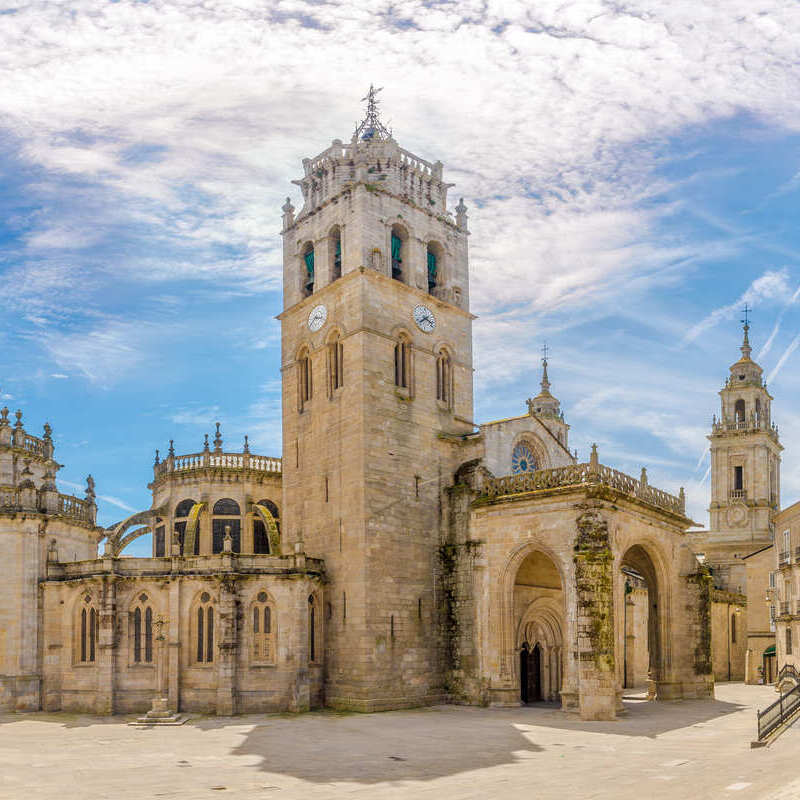 Cathedral Of Lugo In Spain