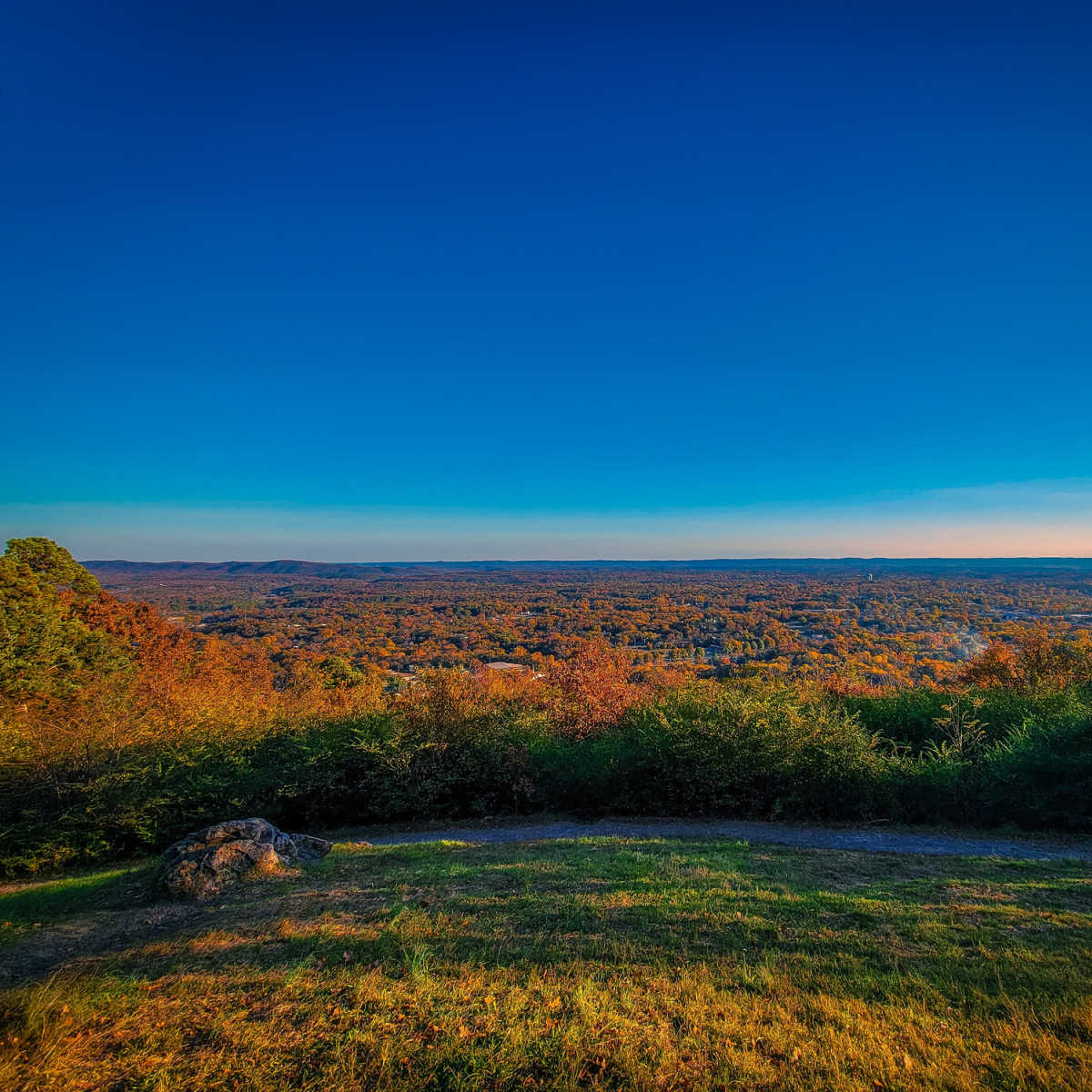 Fall foliage of Hot Springs National Park