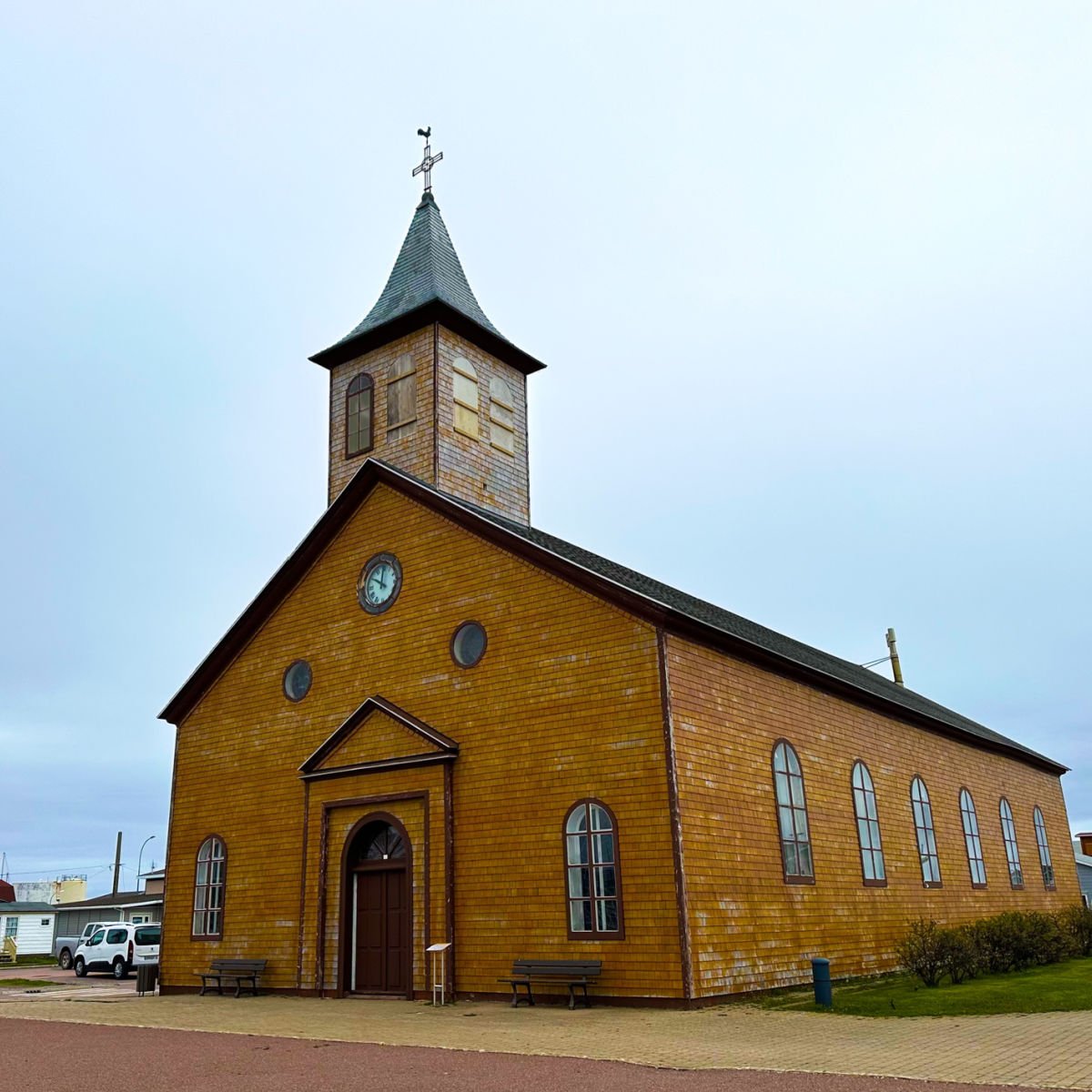 Historic church in Saint Pierre and Miquelon