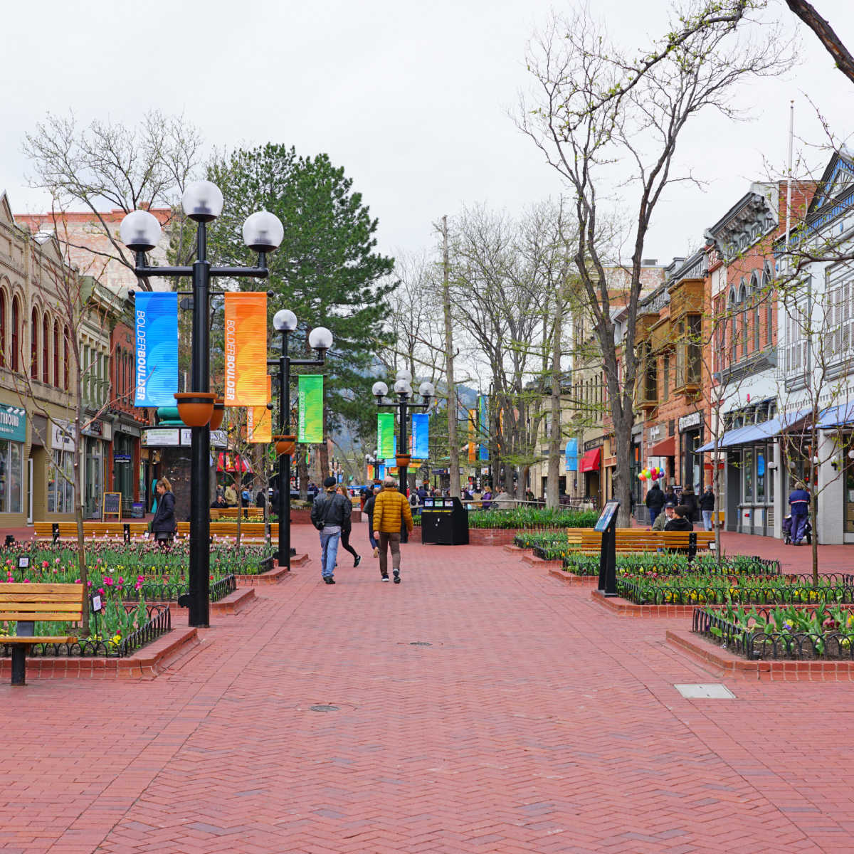 Pearl Street Mall in Boulder