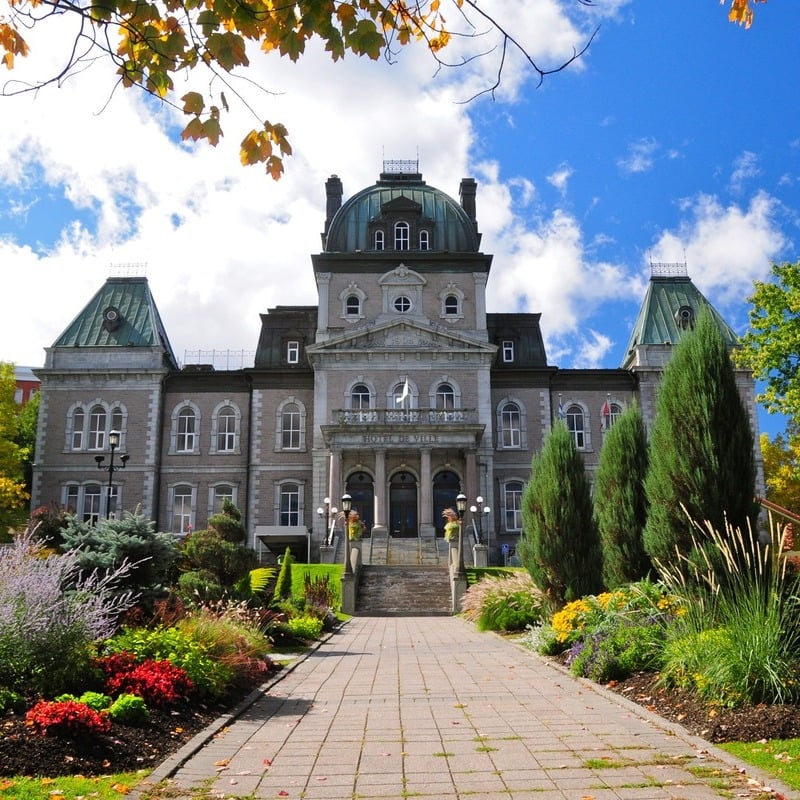 Sherbrooke Town Hall In Canada