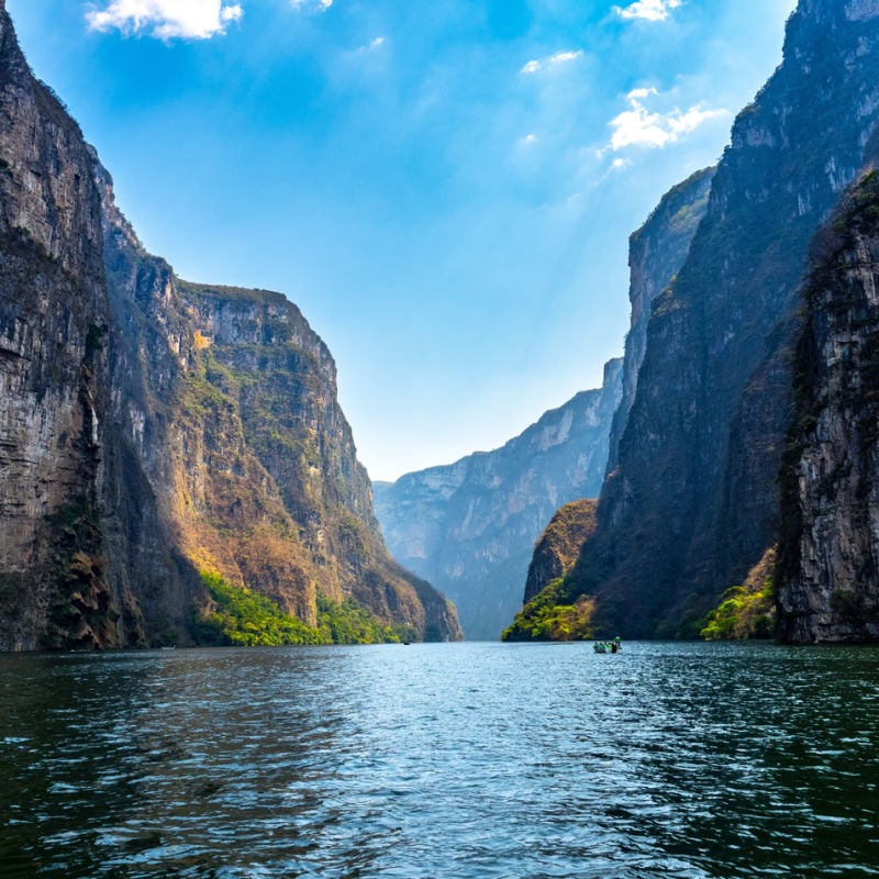 Sumidero Canyon in Chiapas