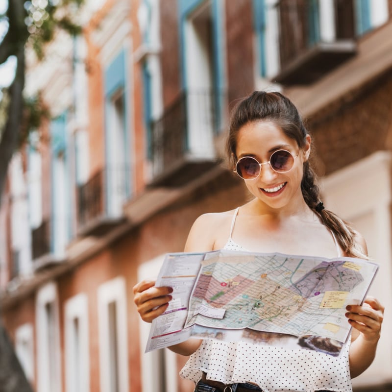 Female solo traveler in Mexico