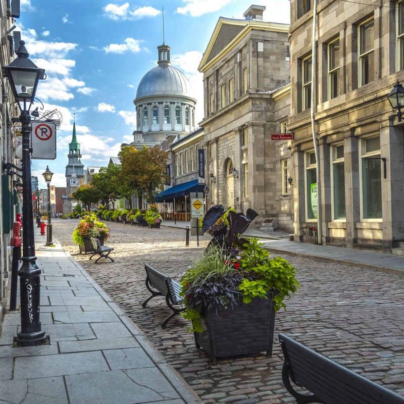 Old city in Montreal