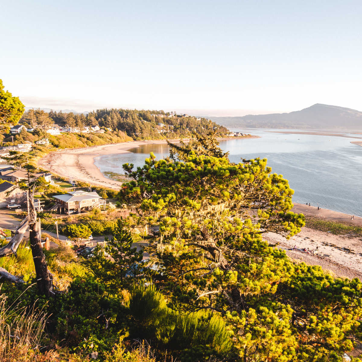 Beautiful views of Rockaway Beach, OR