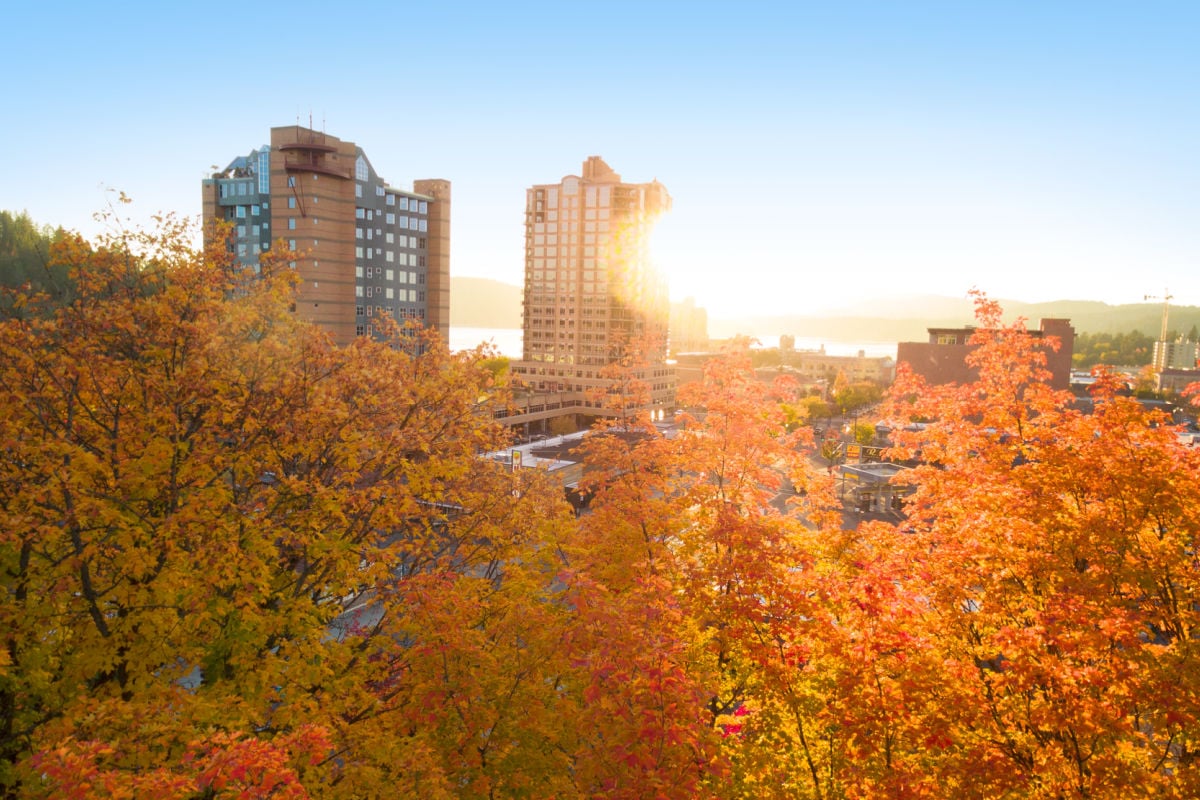 Coeur D'alene in fall