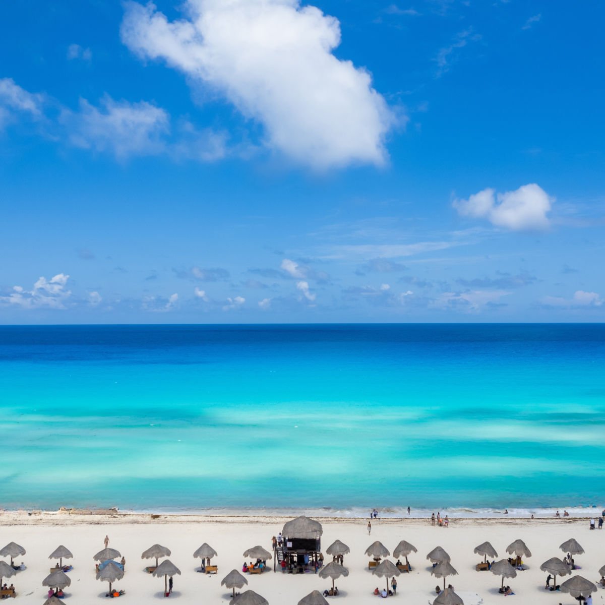 Playa Delfines (Dolphin Beach), Cancun, Mexico