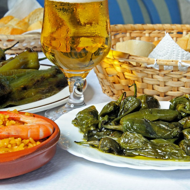 tapas in Malaga, Spain traditional food