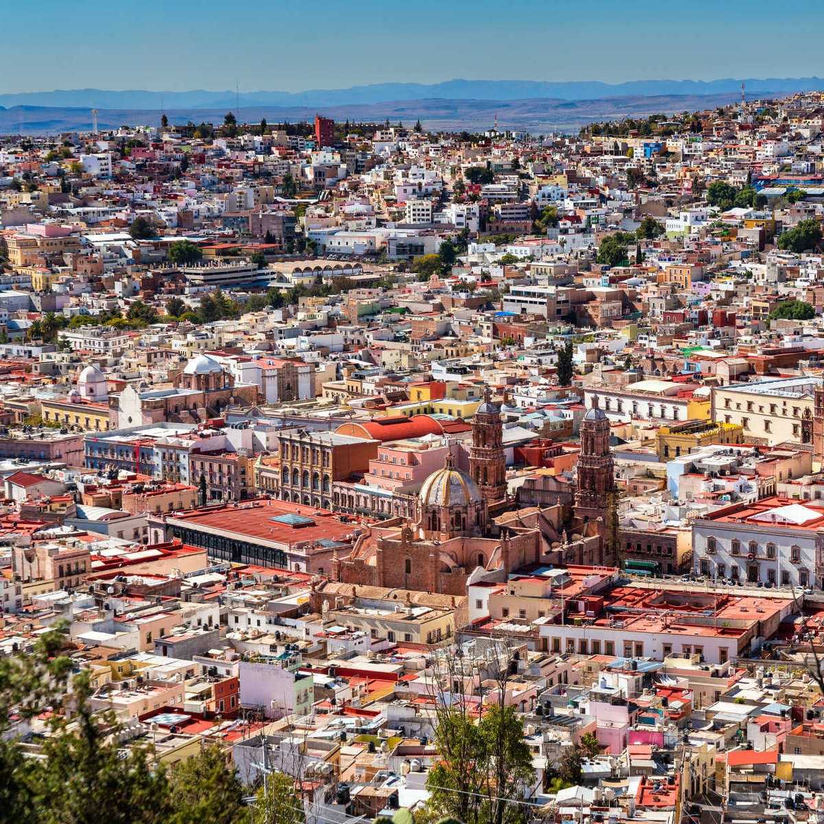 Aerial View Of Zacatecas, Mexico