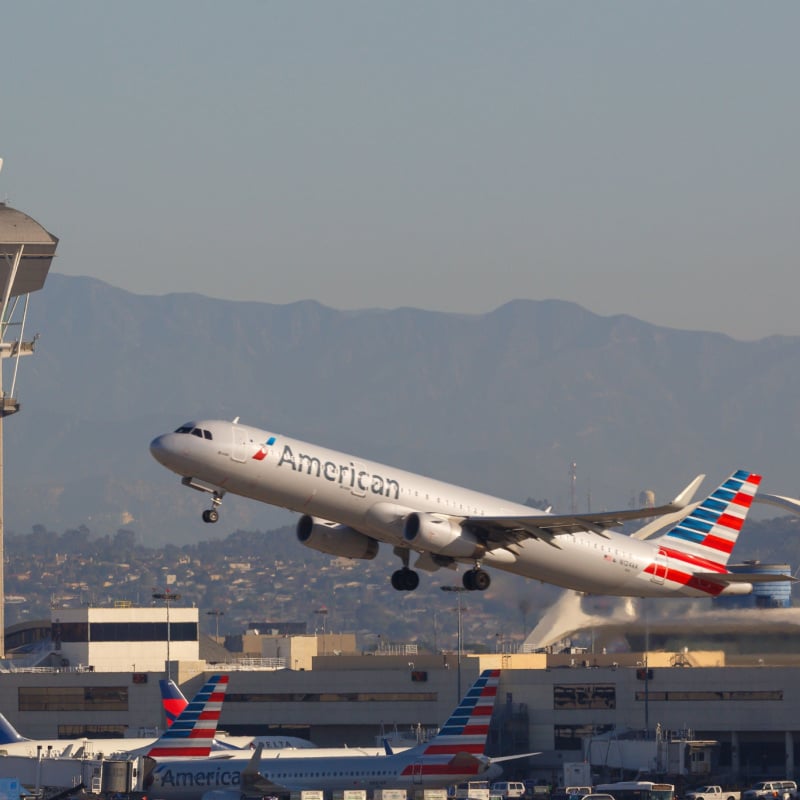 American airline plane