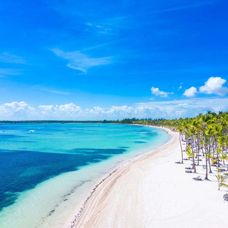 Bavaro Beach In Punta Cana, Dominican Republic