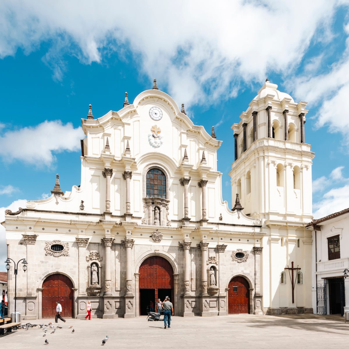 Church of San Francisco in Popayan