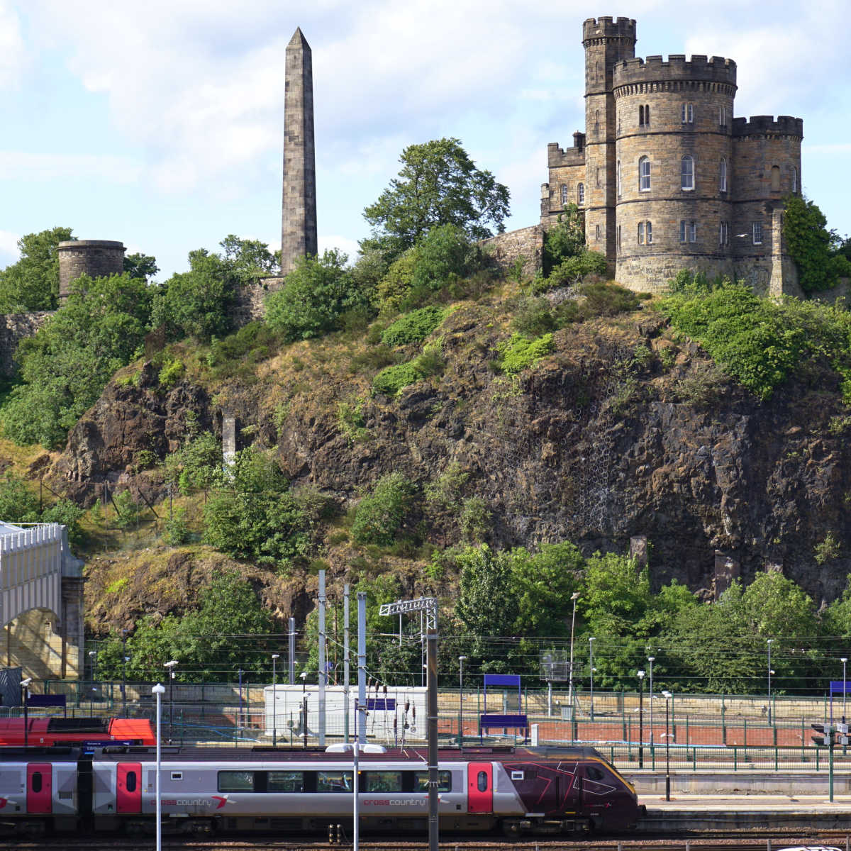 CrossCountry train in Edinburgh