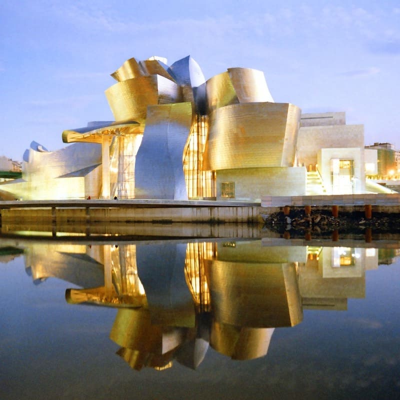 Guggenheim Museum In Bilbao, Northern Spain