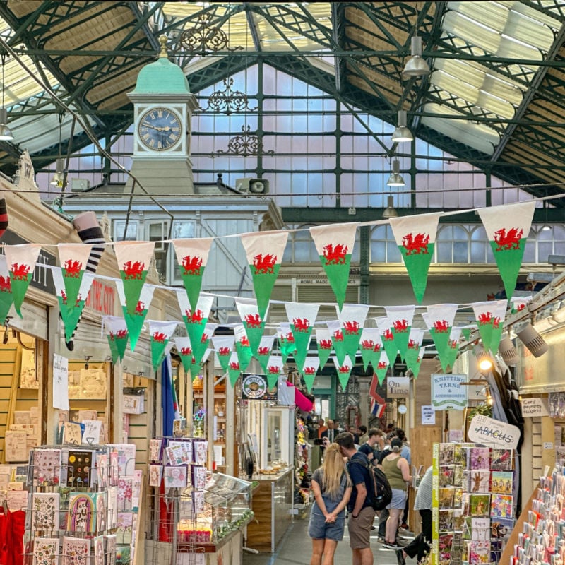 Inside Cardiff Market (U.K.)