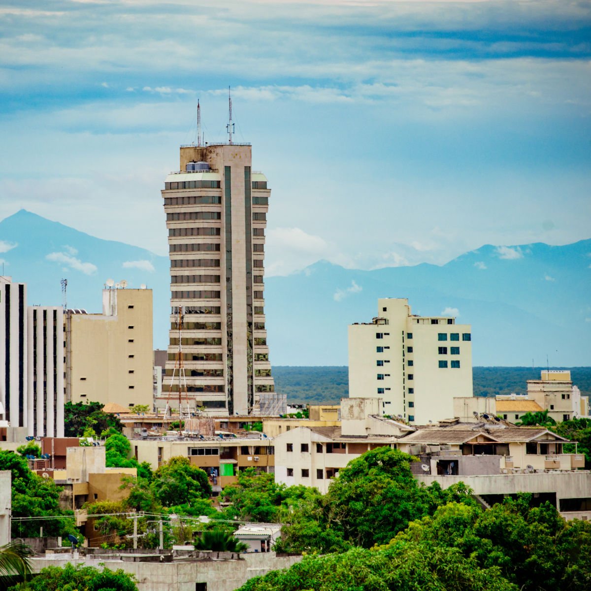 Portion of Barranquilla skyline