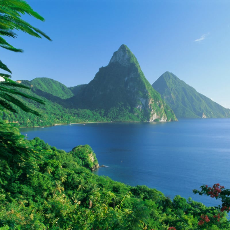 St. Lucia's Pitons