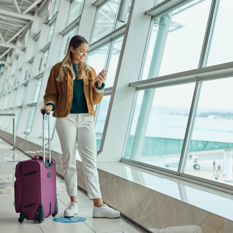 Woman at Airport