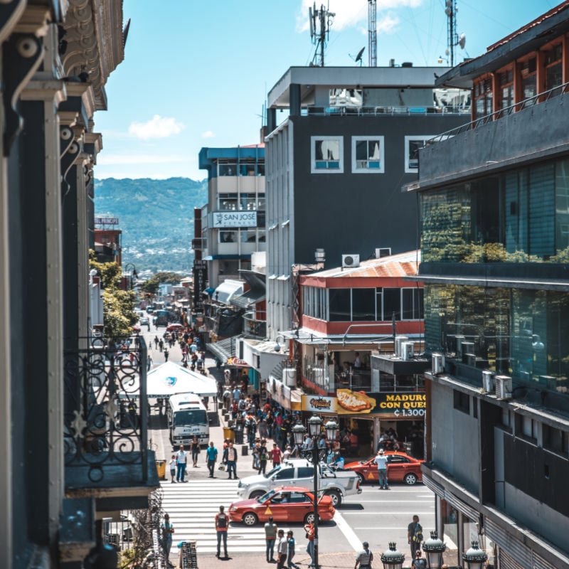 downtown san jose in costa rica