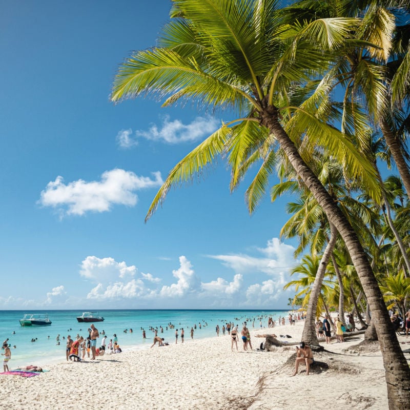 La Romana Beach In The Dominican Republic