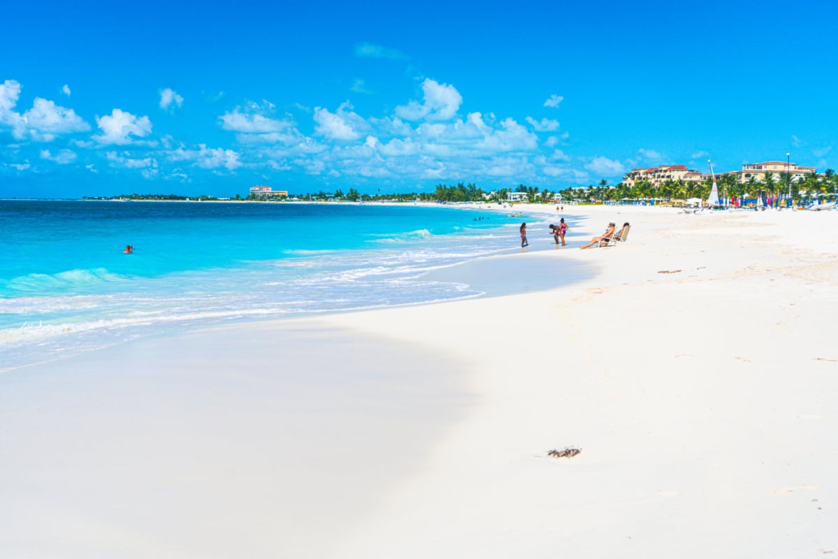 Beach at Seven Stars Resort in Turks and Caicos