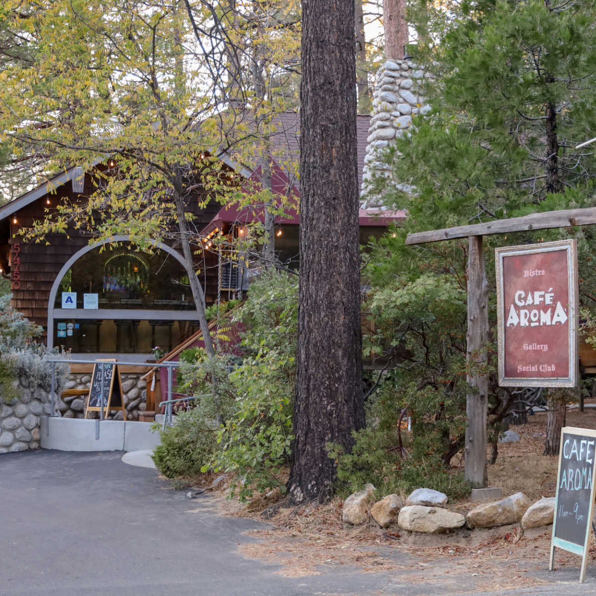 Cafe in Idyllwild, CA