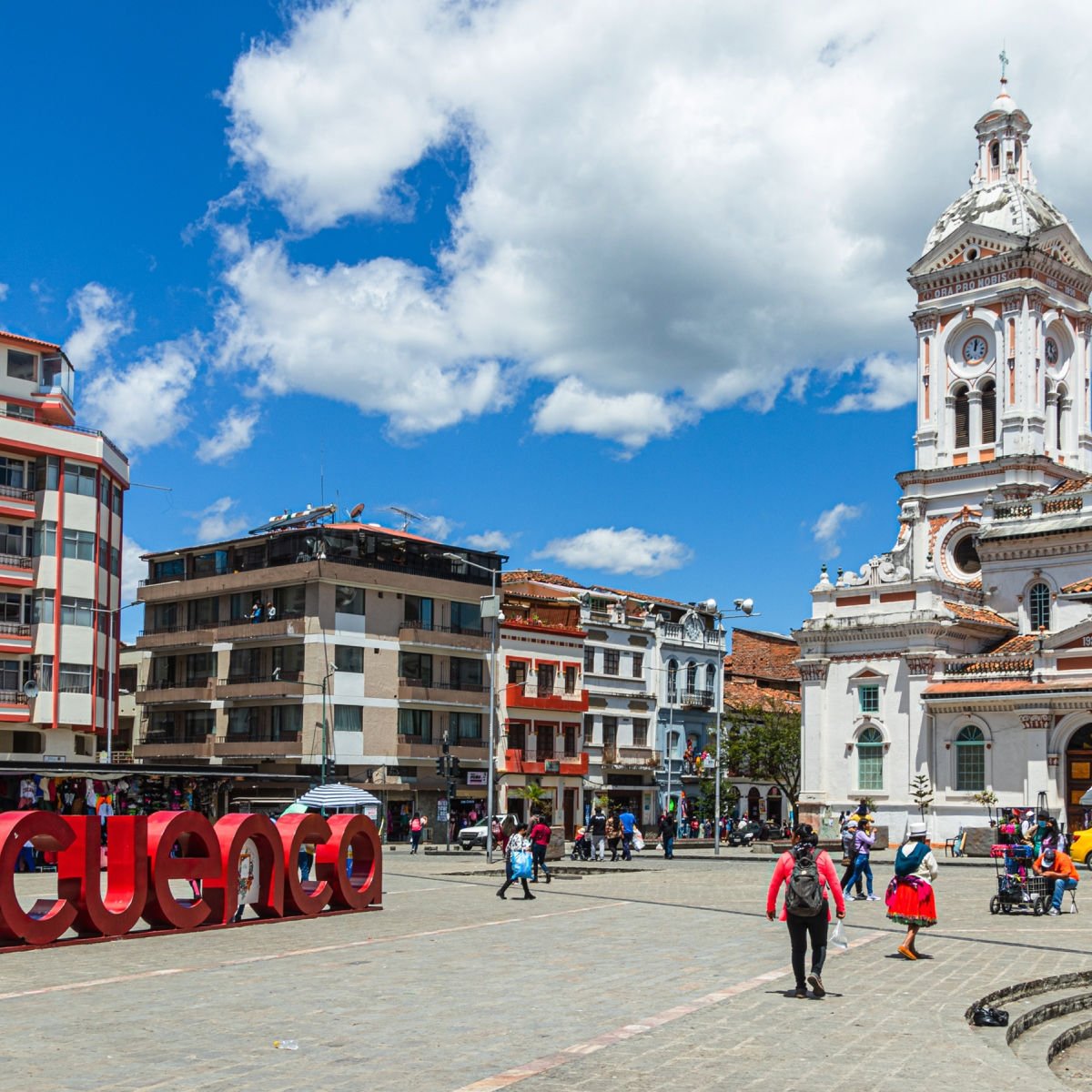 Cuenca, Ecuador historic town center