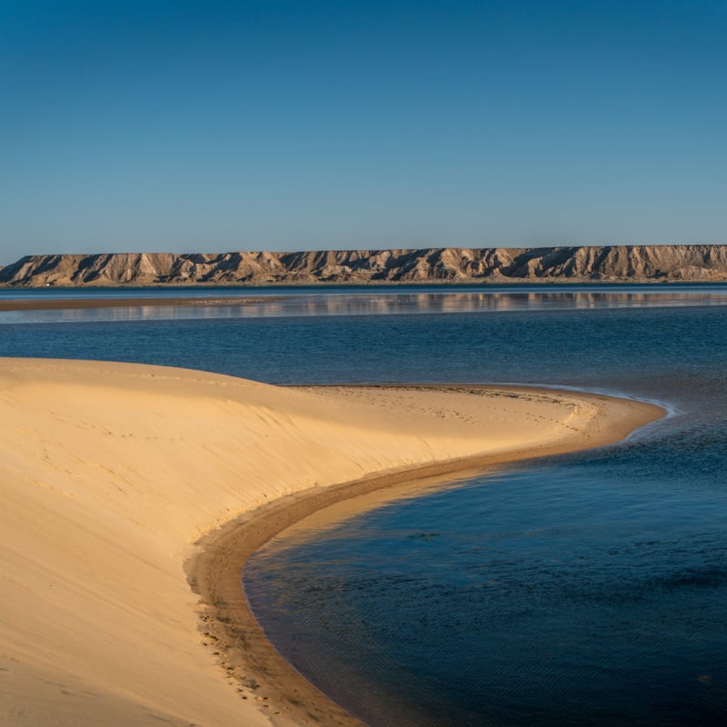 Dakhla's pristine coastlines