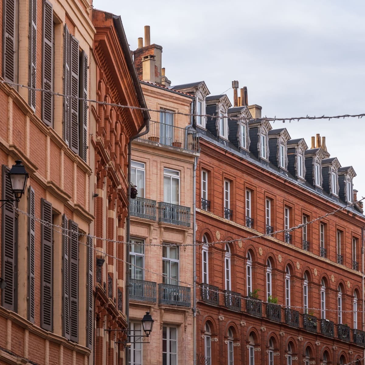 Historical Buildings In Toulouse, France