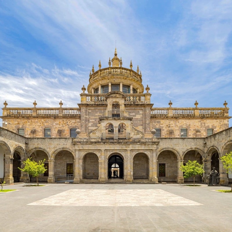 Hospicio Cabanas, A Historical Landmark In Guadalajara, Mexico, Latin America