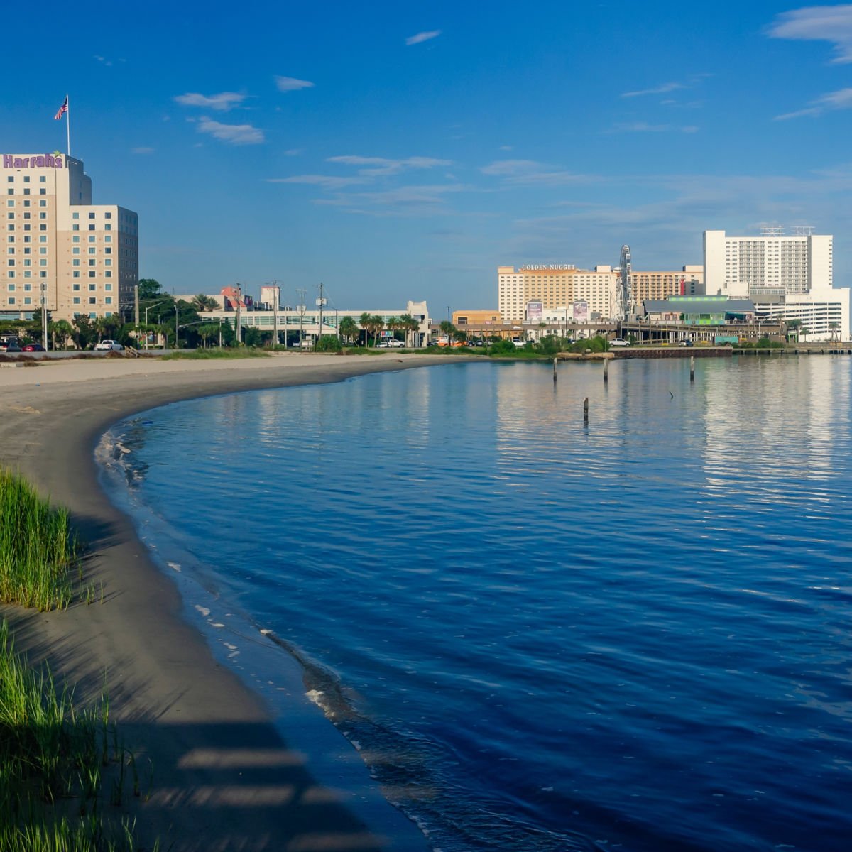 Hotels and Casinos lining Biloxi coast