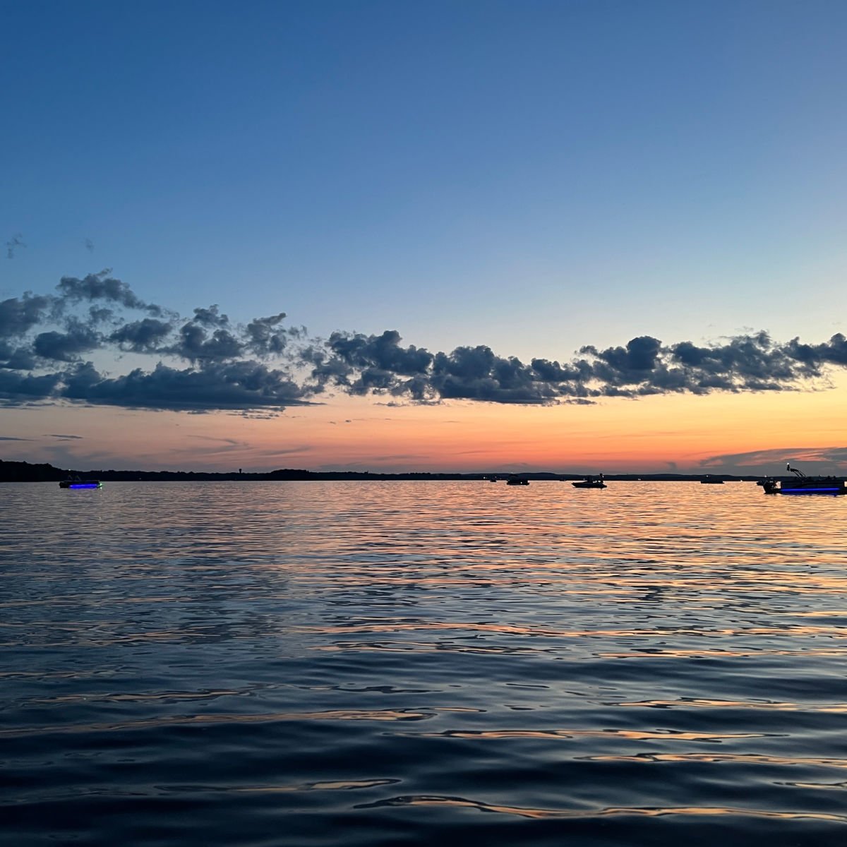 Lake Wissota sunset