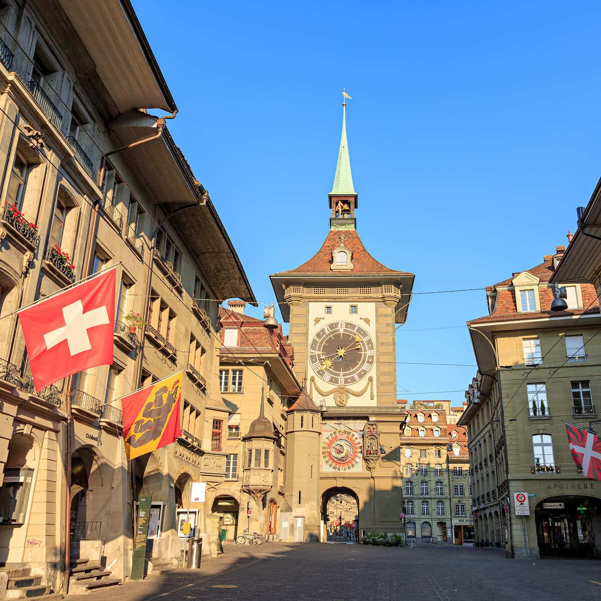 Medieval Clock In Bern, Switzerland