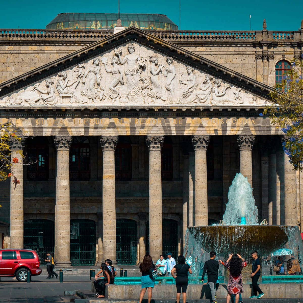 Teatro Degollado In Guadalajara, Mexico