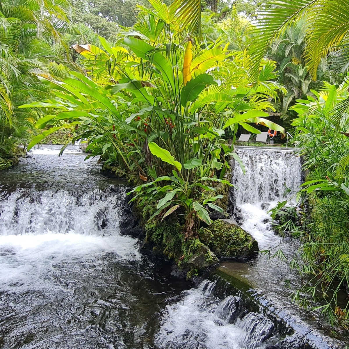 hot springs in La Fortuna Costa Rica