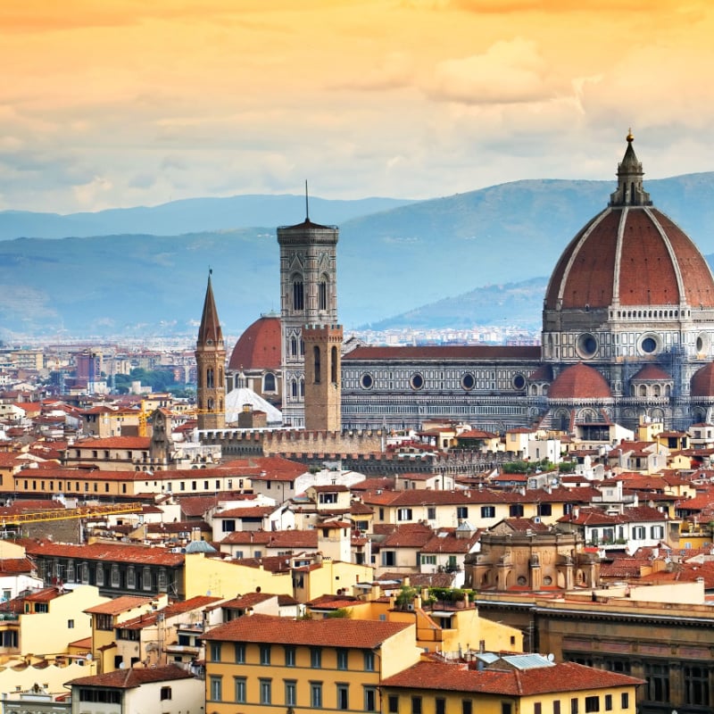 Cathedral Santa Maria del Fiore in Florence, Italy