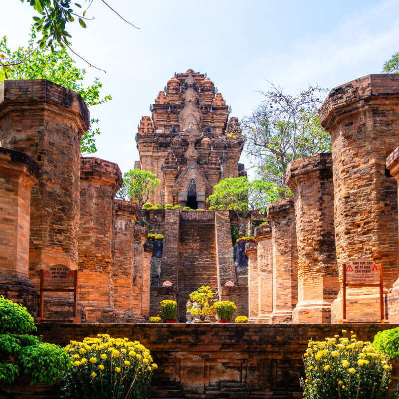 Cham Tower Of Po Nagar, Nha Trang, Vietnam