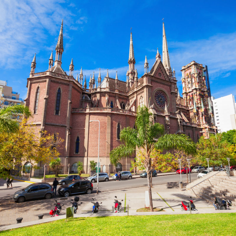 Iglesia del Sagrado Corazon (Sacred Heart Church) better known as the Church of the Capuchins is located in the city of Cordoba, Argentina