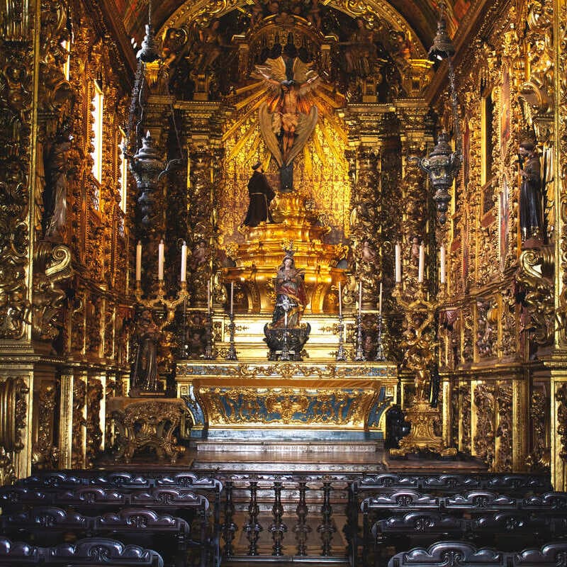 Mosteiro de São Bento In Rio de Janeiro, Brazil