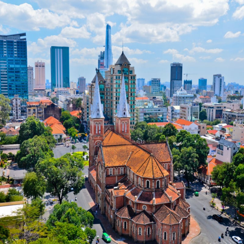 Notre Dame Cathedral ho chi minh city