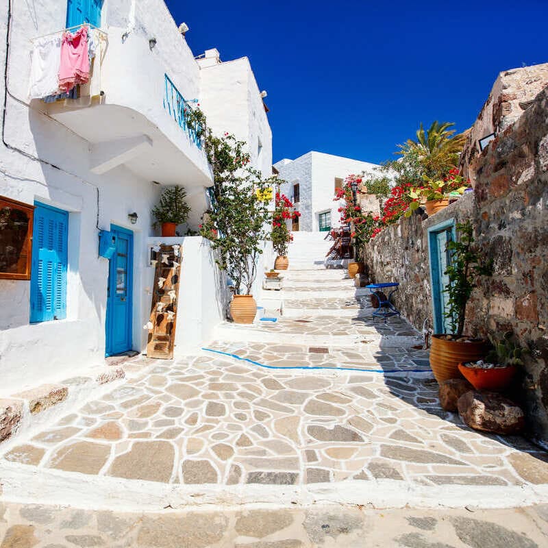 Plaka In Milos, Greece