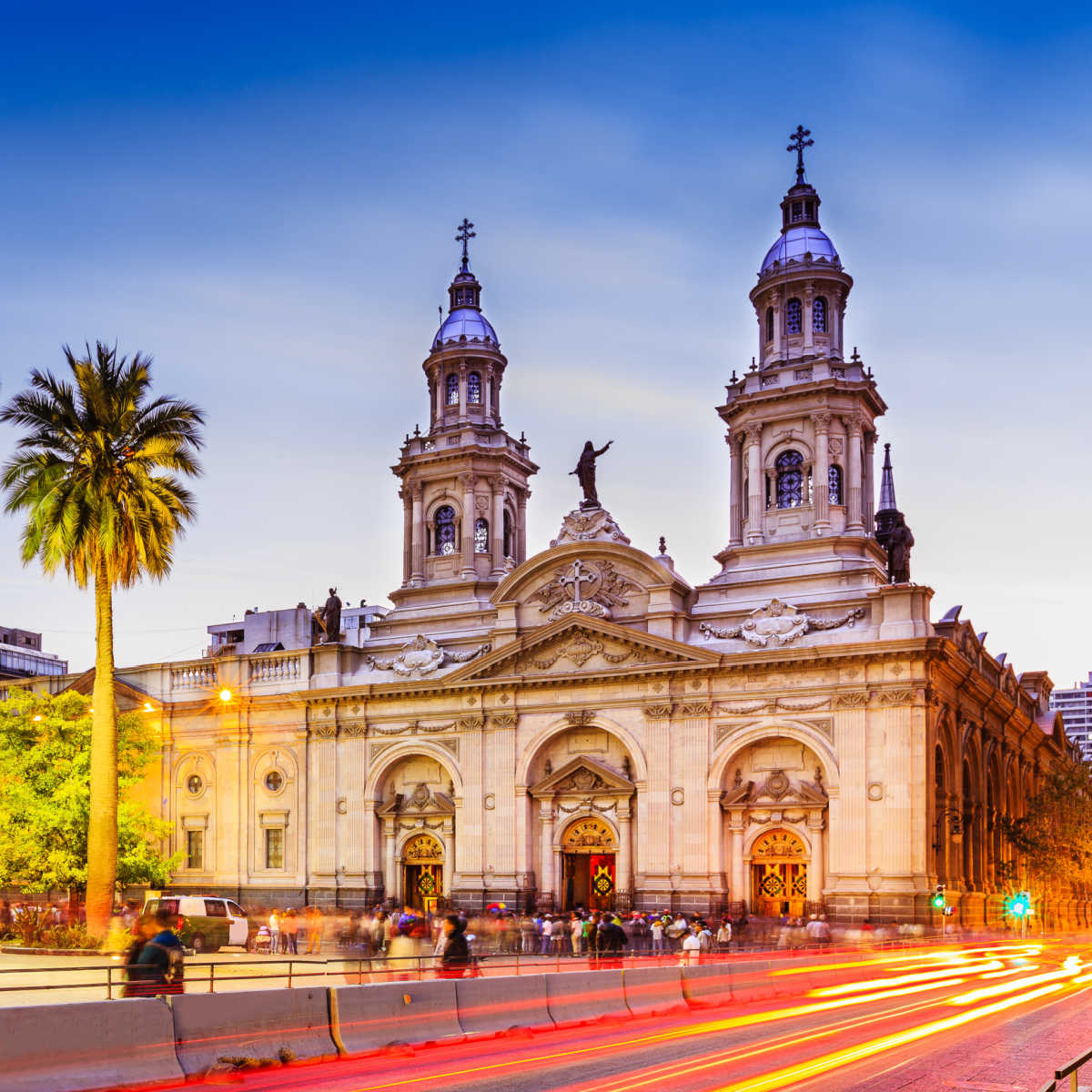 Plaza de Armas in Santiago