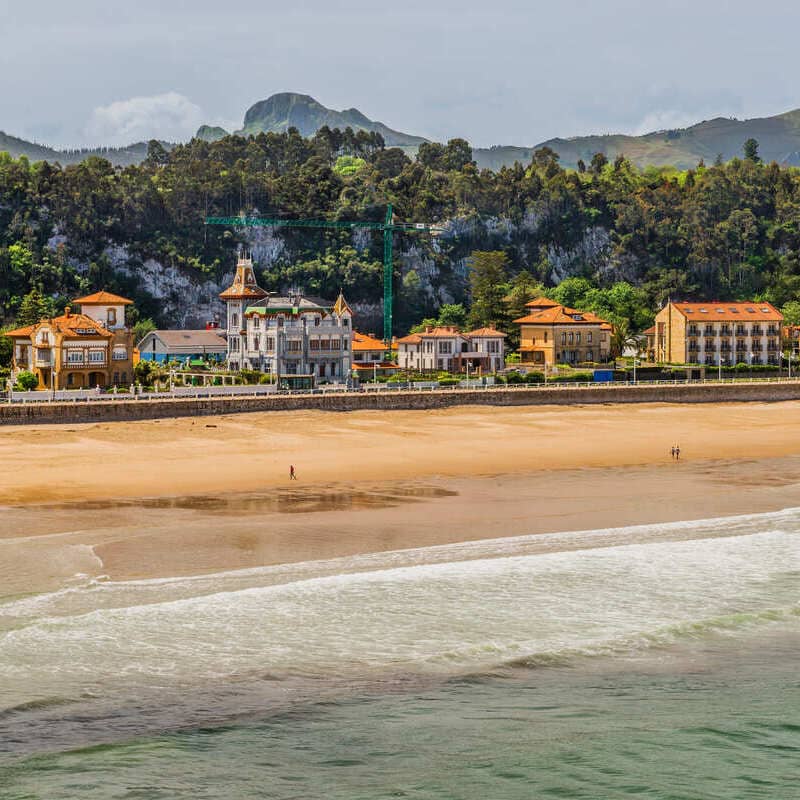 Ribadesella In Asturias, Spain